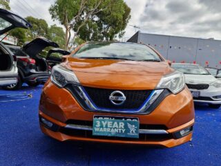 2017 NISSAN Note epower Sedan Petrol Automatic orange for sale at LENA AUS GROUP PTY LTD image 2