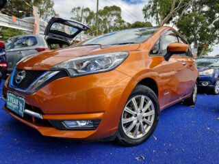 2017 NISSAN Note epower Sedan Petrol Automatic orange for sale at LENA AUS GROUP PTY LTD image 6