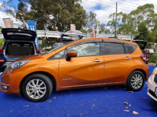 2017 NISSAN Note epower Sedan Petrol Automatic orange for sale at LENA AUS GROUP PTY LTD image 5
