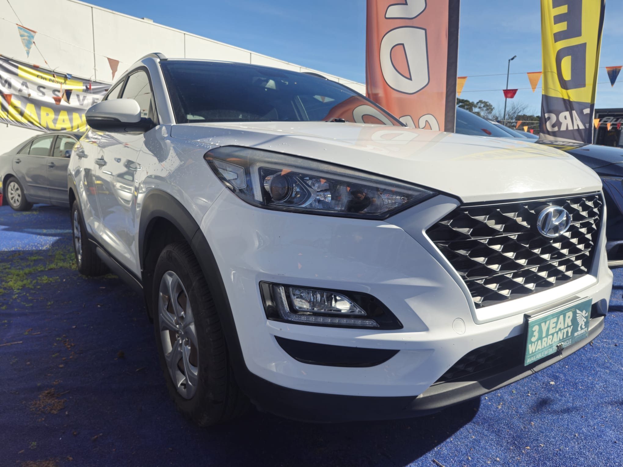 2019 Hyundai Tucson Tucson III (facelift 2018) Wagon Petrol Automatic white for sale at LENA AUS GROUP PTY LTD image 1